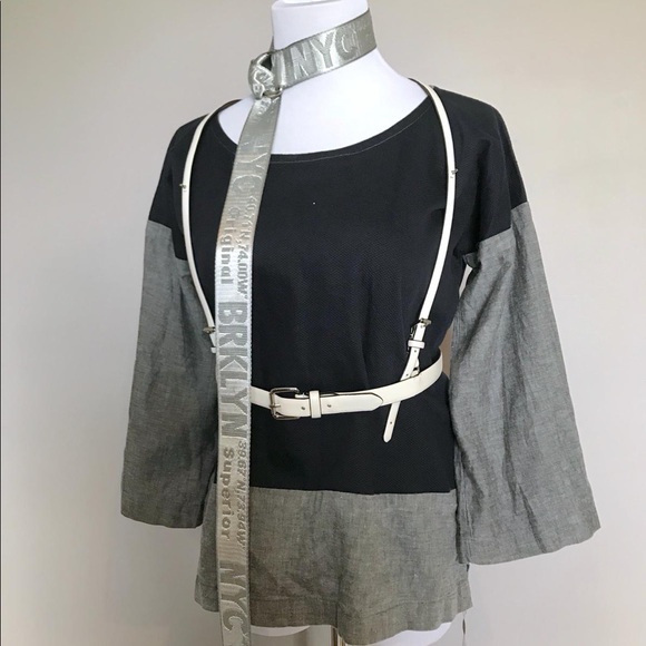 Vintage handmade cotton box cut top - Picture 4 of 6